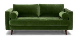 Emerald Green Sofa